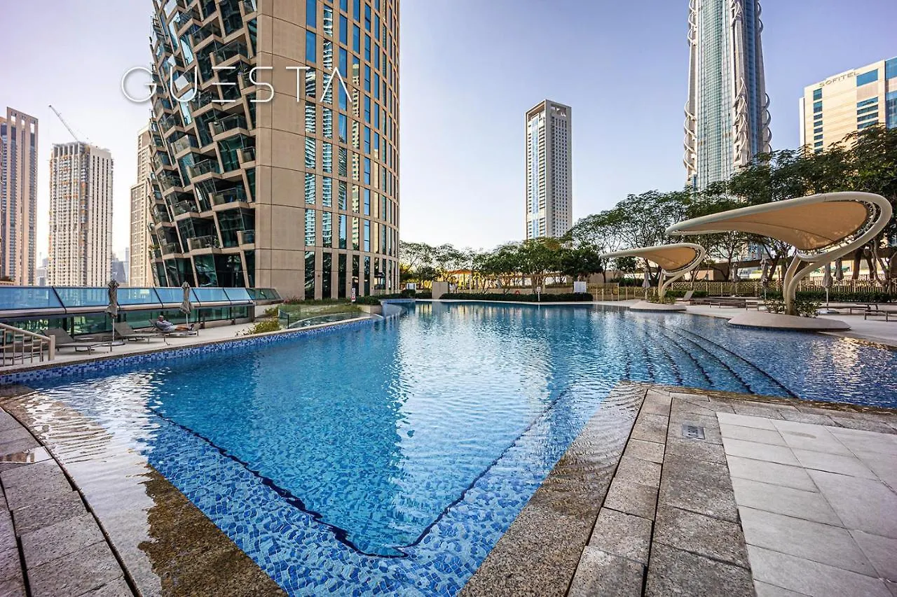 公寓 Burj Vista By Emaar - Burj Khalifa & Fountain Views, Downtown Dubai公寓 阿拉伯联合酋长国