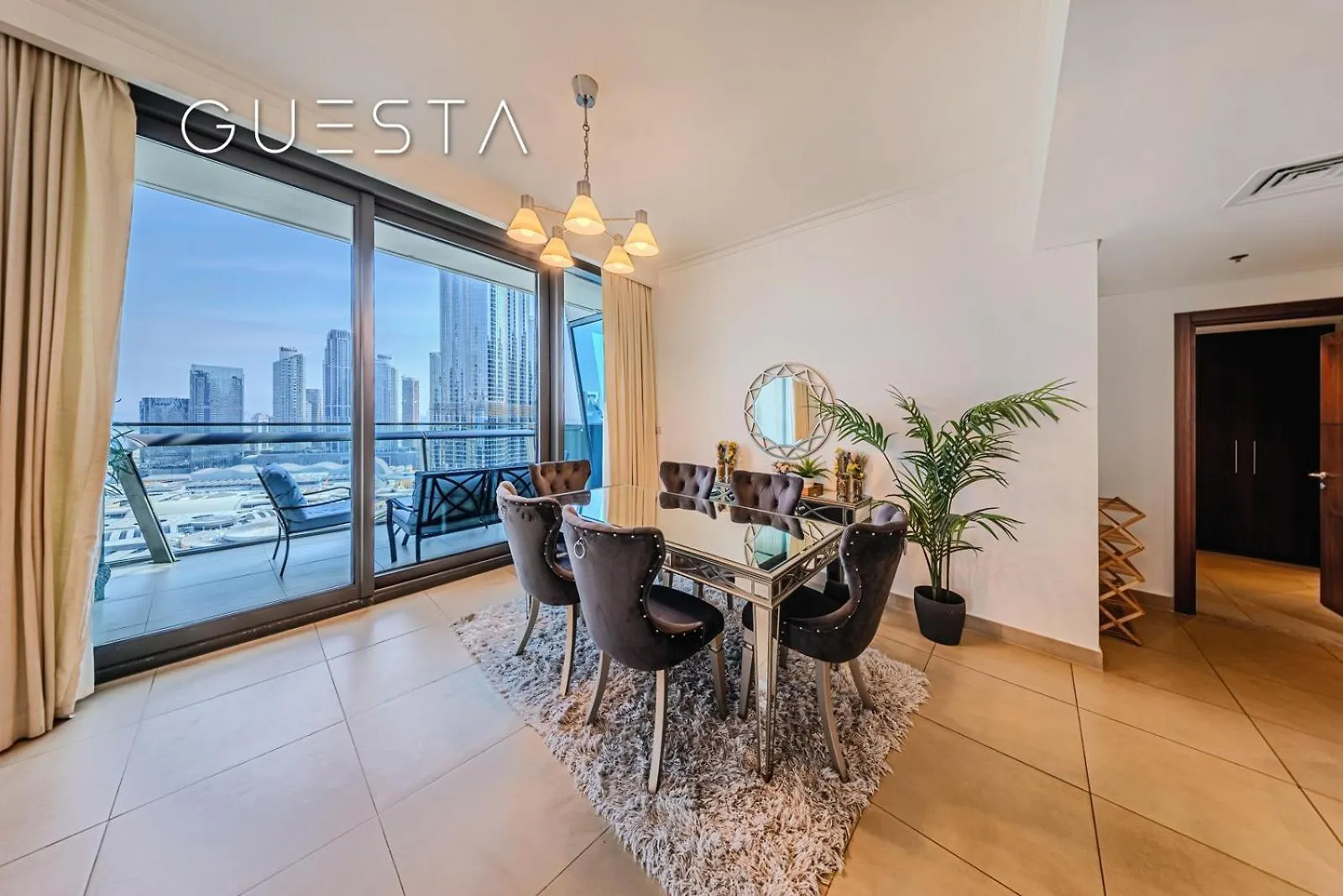 Burj Vista By Emaar - Burj Khalifa & Fountain Views, Downtown Dubai公寓 阿拉伯联合酋长国
